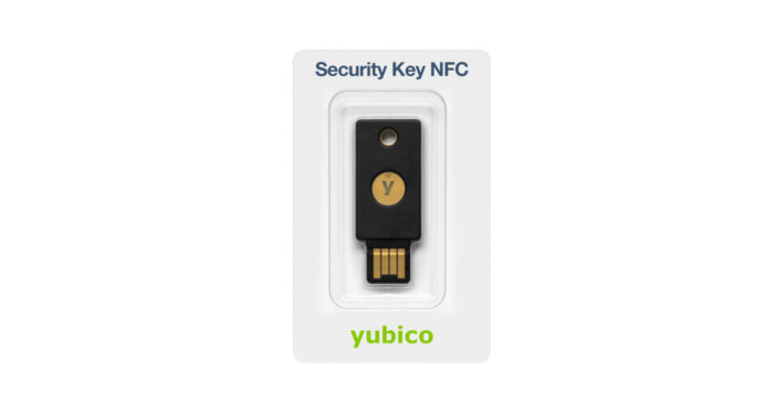 Security Key NFC συσκευασία blister