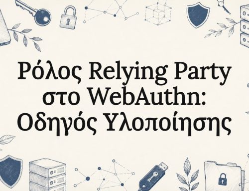 Ρόλος relying party στο WebAuthn: οδηγός υλοποίησης